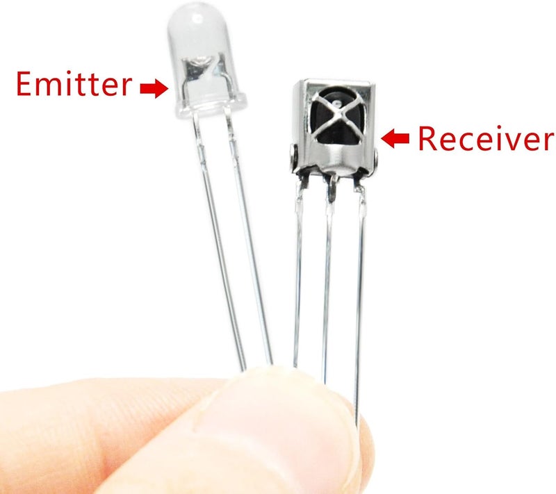 Gikfun Infrared Diode Led IR Emission and Receiver for Arduino (Pack of 10 Pairs) EK8460 - Image 4